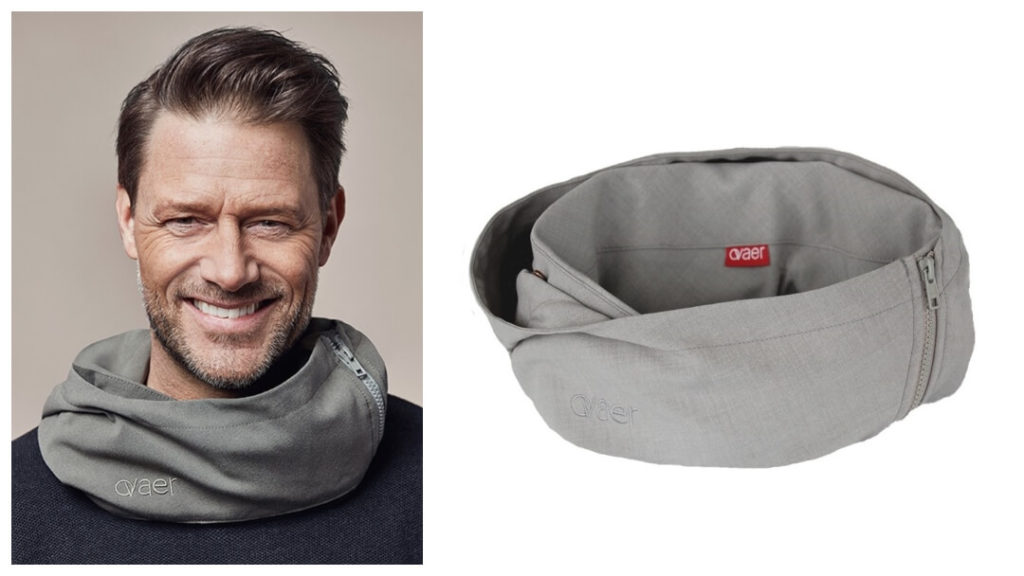 Presenttips till honom: Nackkudde Ovaer misty grey