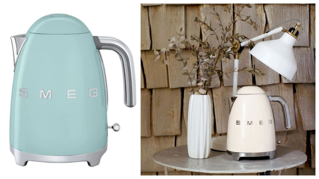 kvinnlig 50 års present: Smeg's vattenkokare