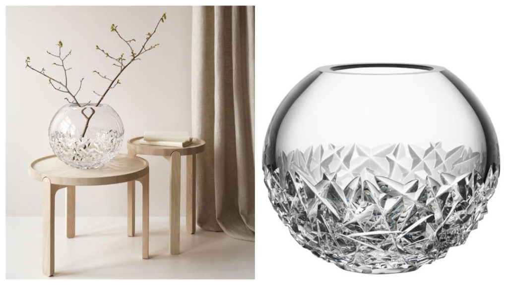 kvinnlig 50 års present: Carat Globe vas från Orrefors