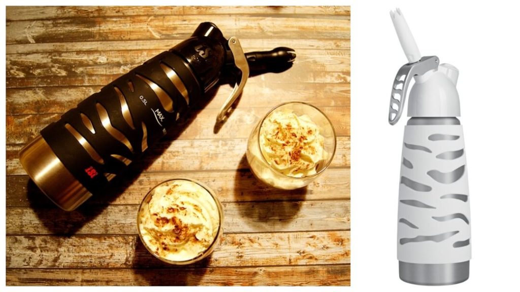 kvinnlig 50 års present: Dessert Whip Plus gräddsifon