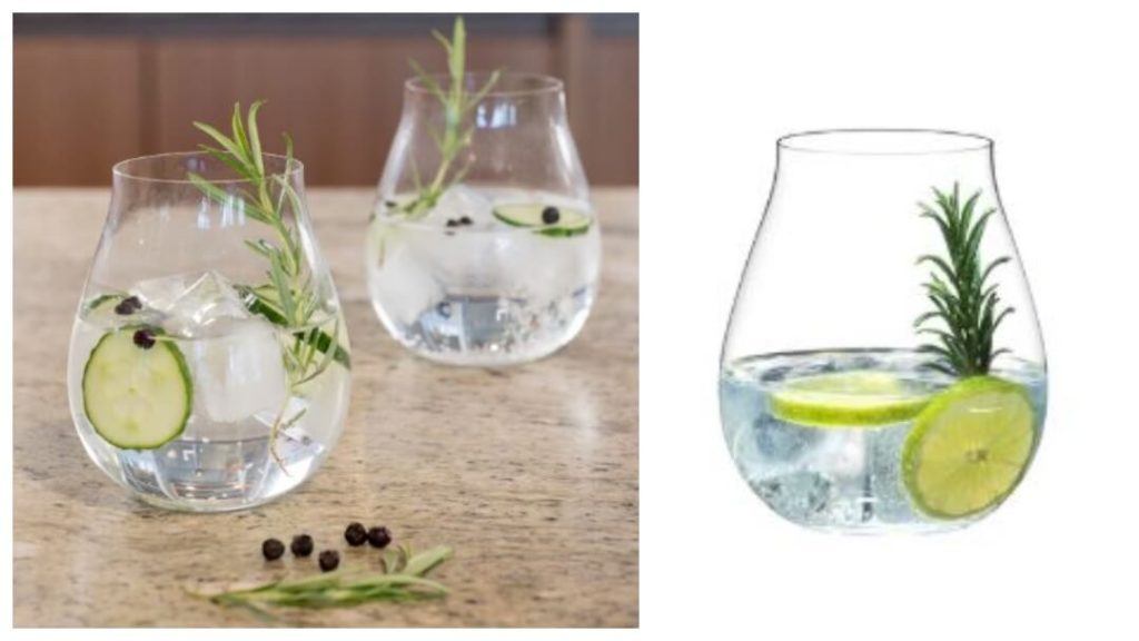 bröllopsdagspresenter 2024: O Wine Gin & Tonic-set från Riedel