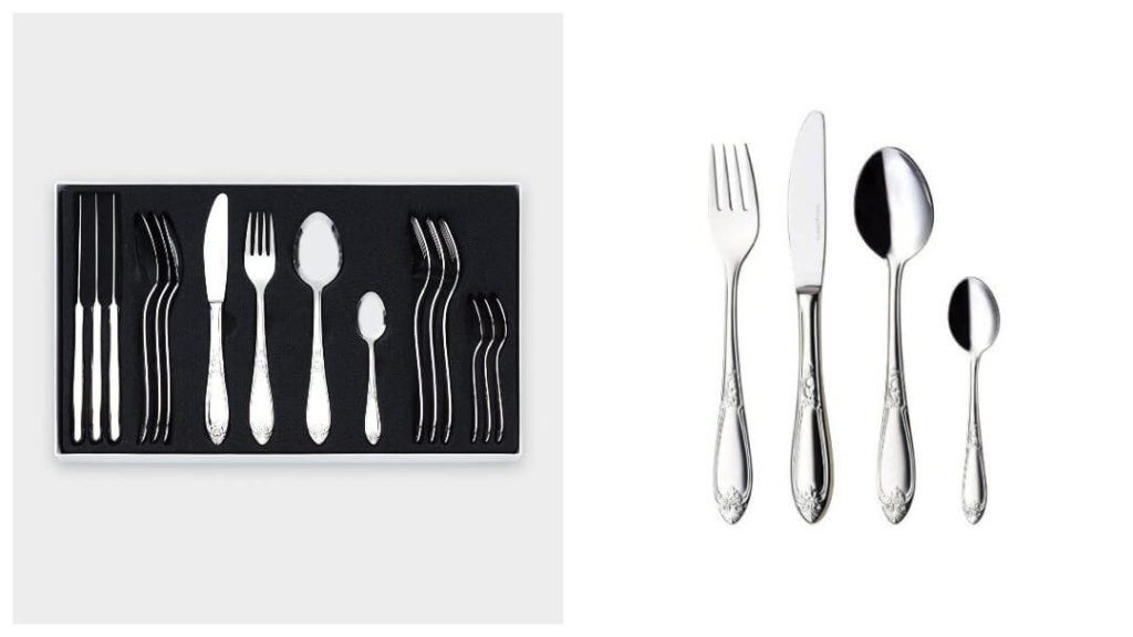 50 års present 2025: Bestick från Hardanger