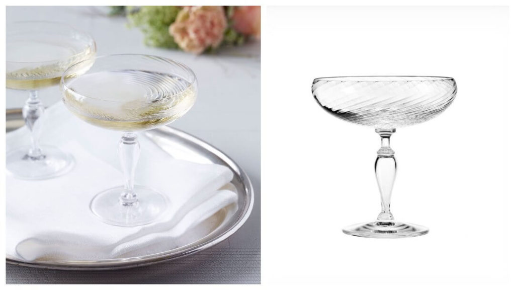 Presenttips till 50-åringen: Regina champagneglas