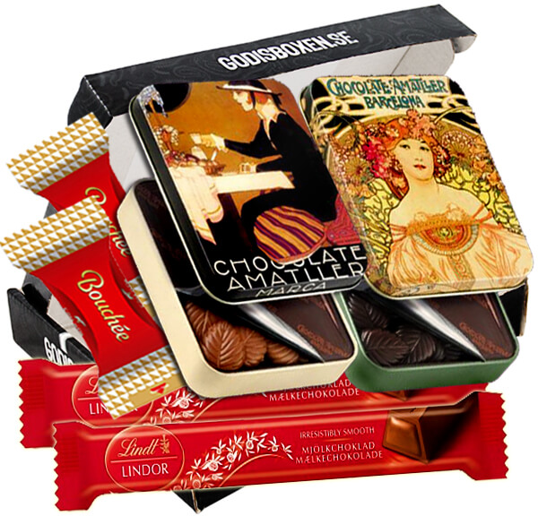 Chokladpraliner - en självklar tackpresent