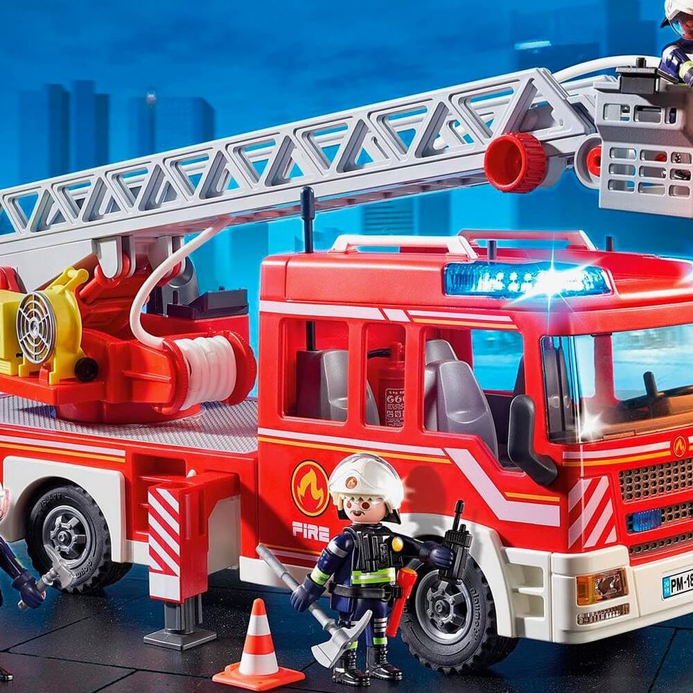 Presenttips till 6-åring: Playmobil Brandbil