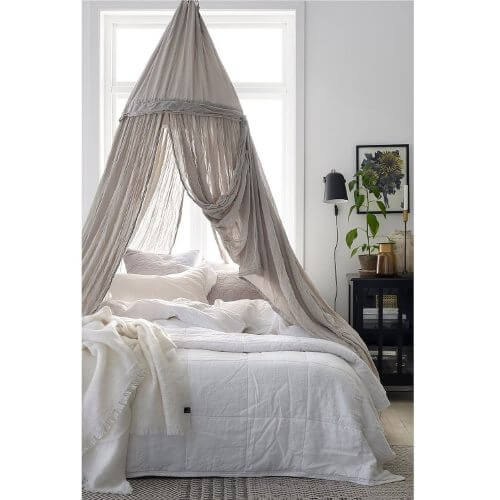 Julklapp till syster: Sänghimmel blossom