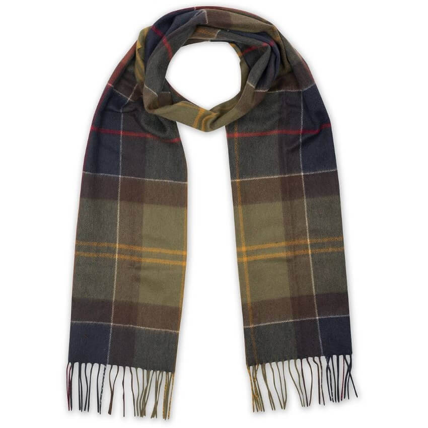 Romantisk present i vinterns tecken: barbour lifestyle cashmere halsduk