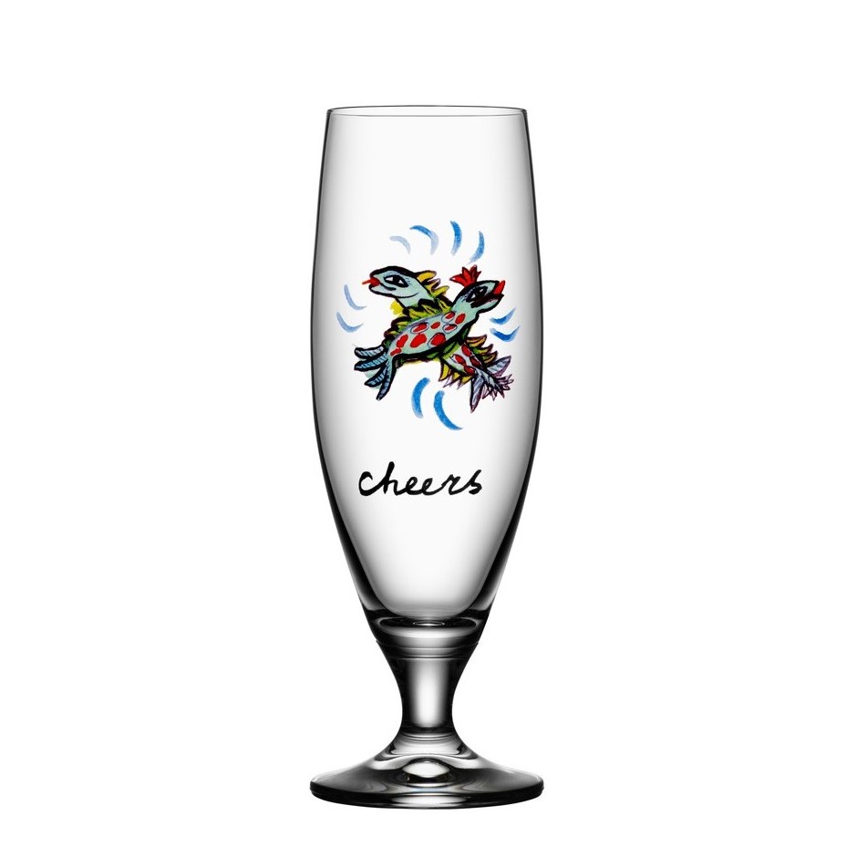 Tips på 30 års present: Kosta boda Friendship Cheers ölglas