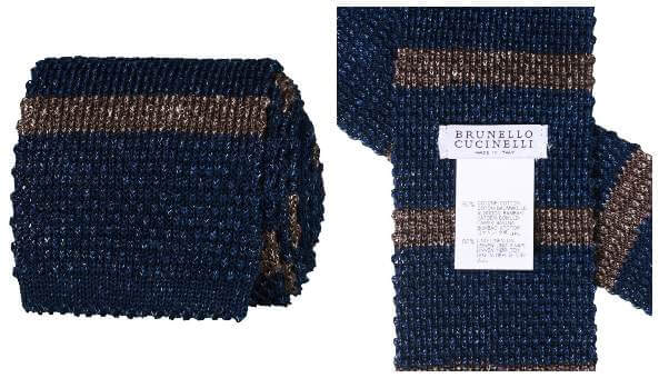 Farsdagsgavetips: Strikket slips fra italienske Brunello Cucinelli