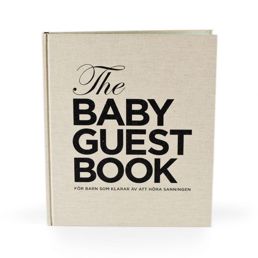Doppresent: the baby guest book (gästbok)