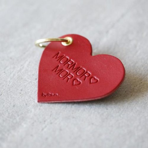 Hjerteformet nøkkelring