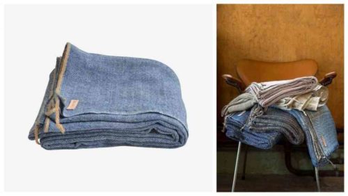 Årets ideer til bryllupsgave: Håndvevd sengeteppe Bliss fra Mimou