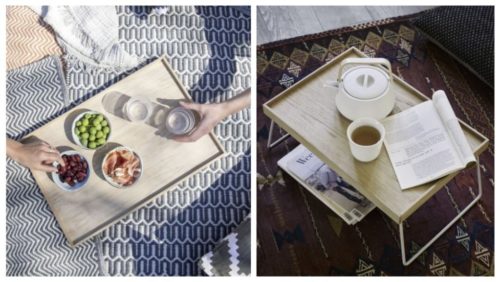 Årets ideer til bryllupsgave: Nomad brett med ben fra Skagerak