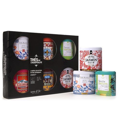 Fin tebox – Olika tesorter