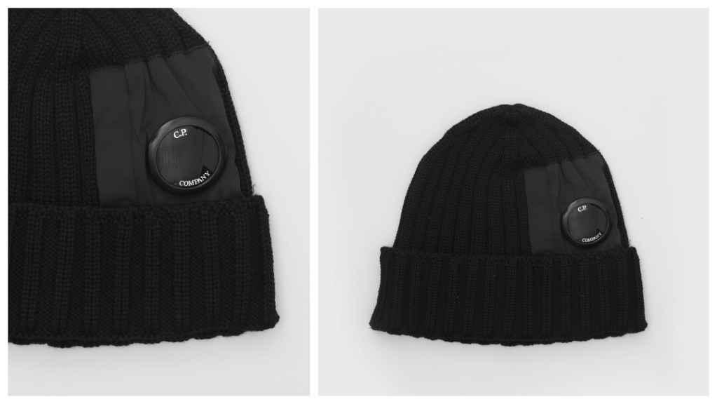 julklapptips till pojkvännen: Lens Patch Beanie från C.P. Company