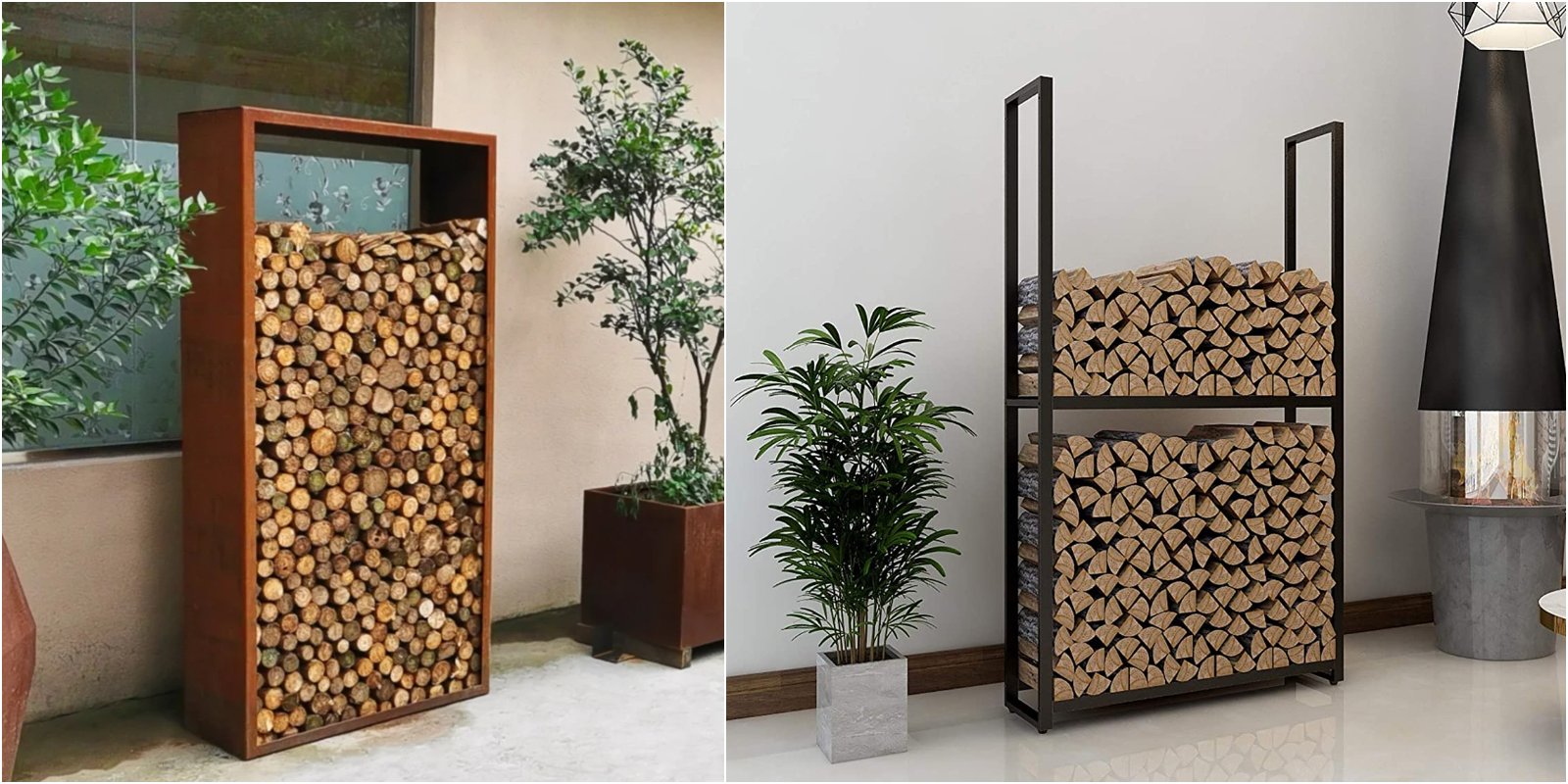 vedställ inomhus kollage