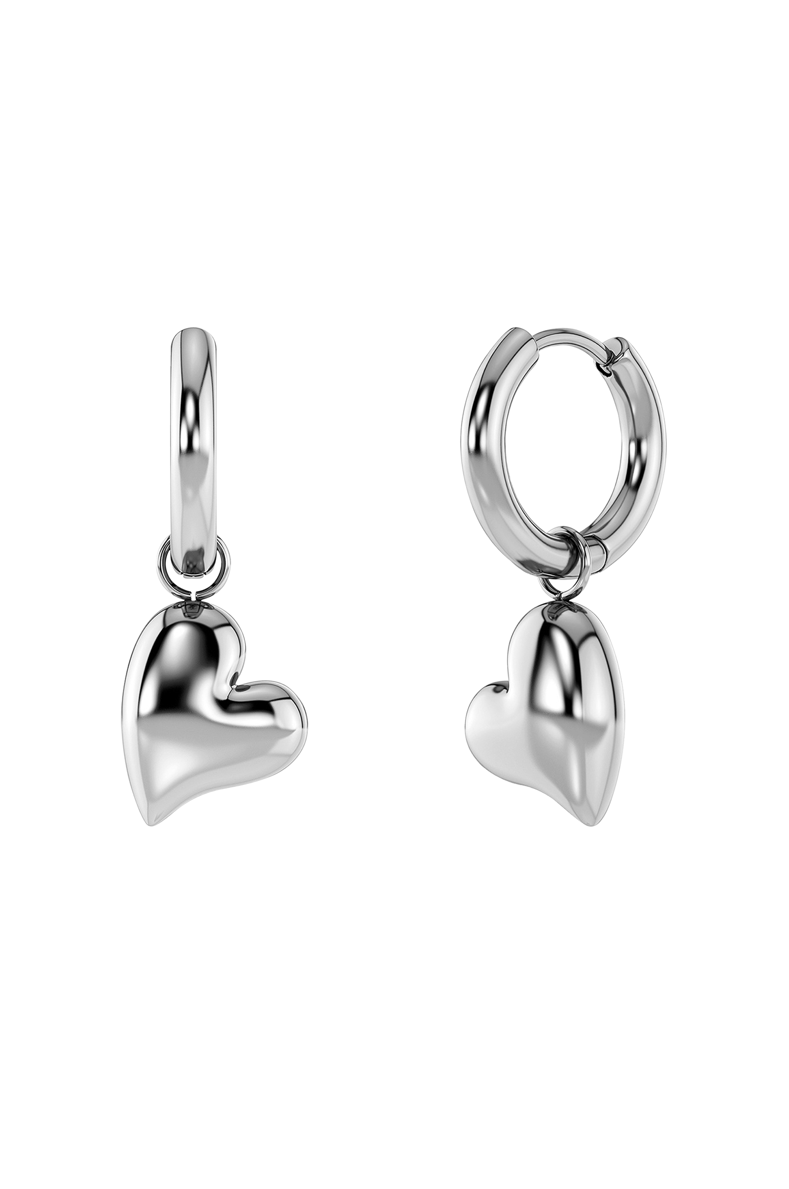 Edblad Øreringer Amorina Hoops Steel