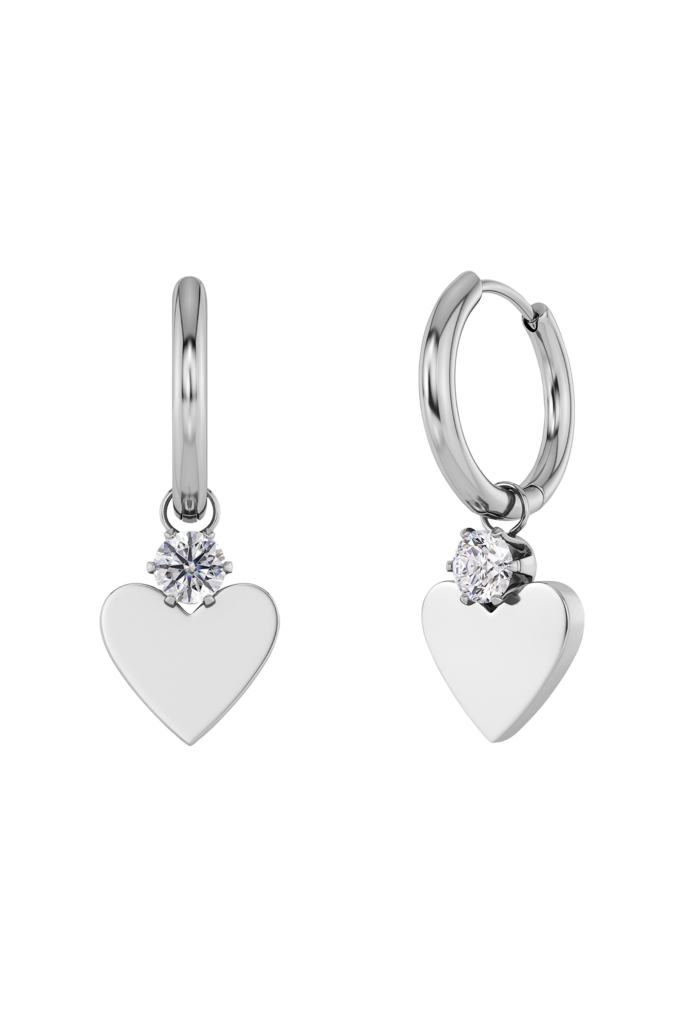 Edblad Örhängen Love Spark Hoops Steel