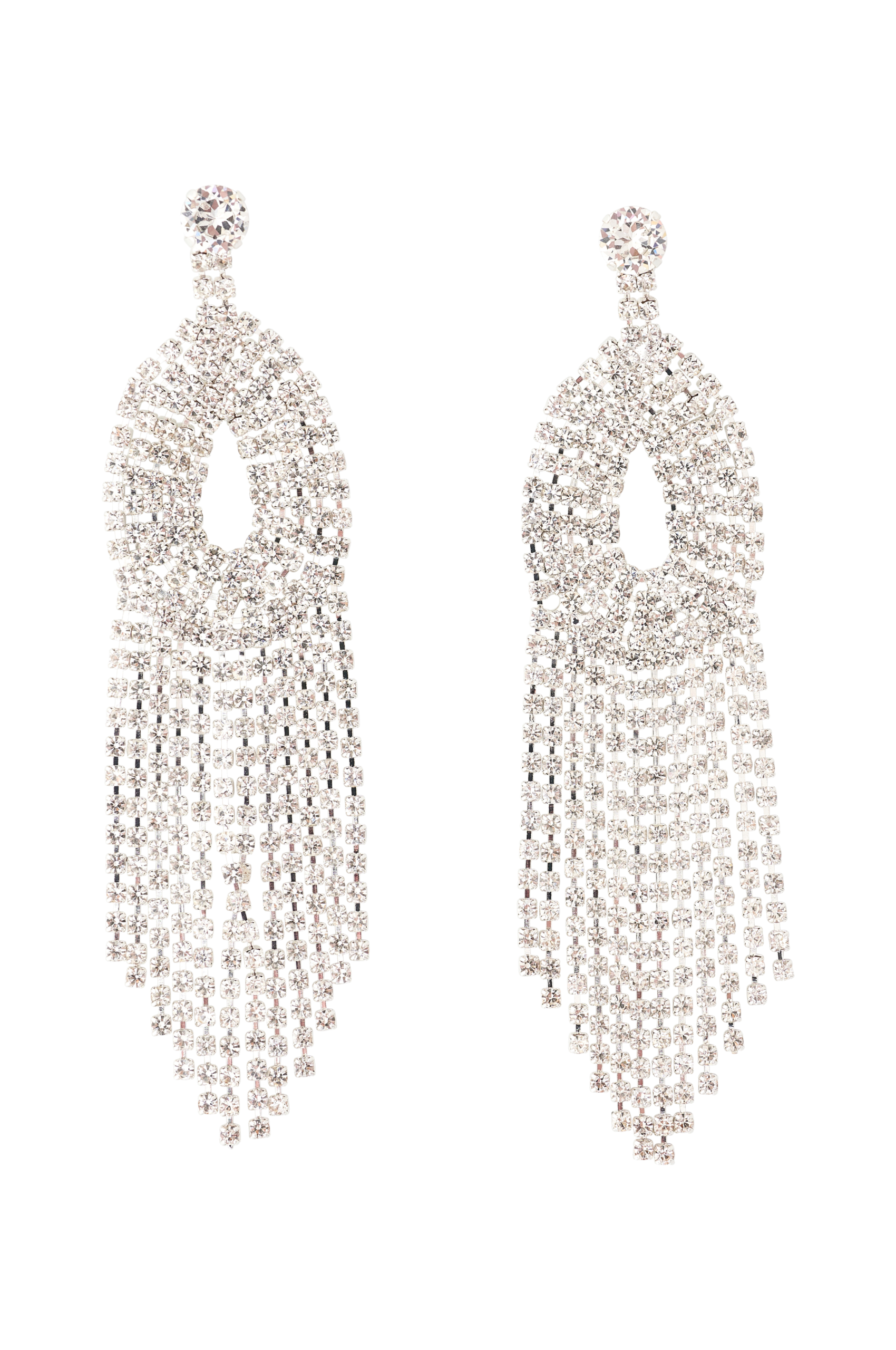 Ellos Collection Örhängen med strass Silver