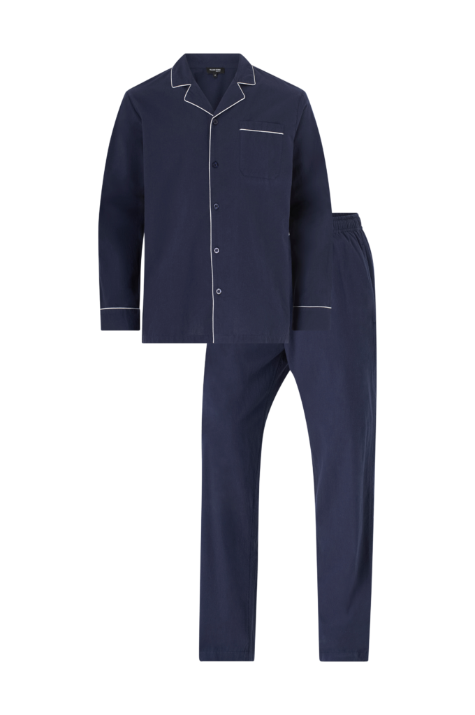 Ellos Collection Pyjamasset i bomullschambray 2 delar