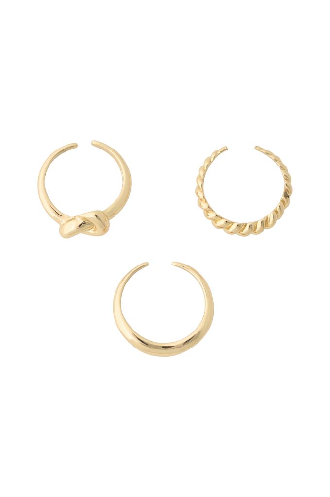 Ellos Collection Ringar Franziska 3-pack