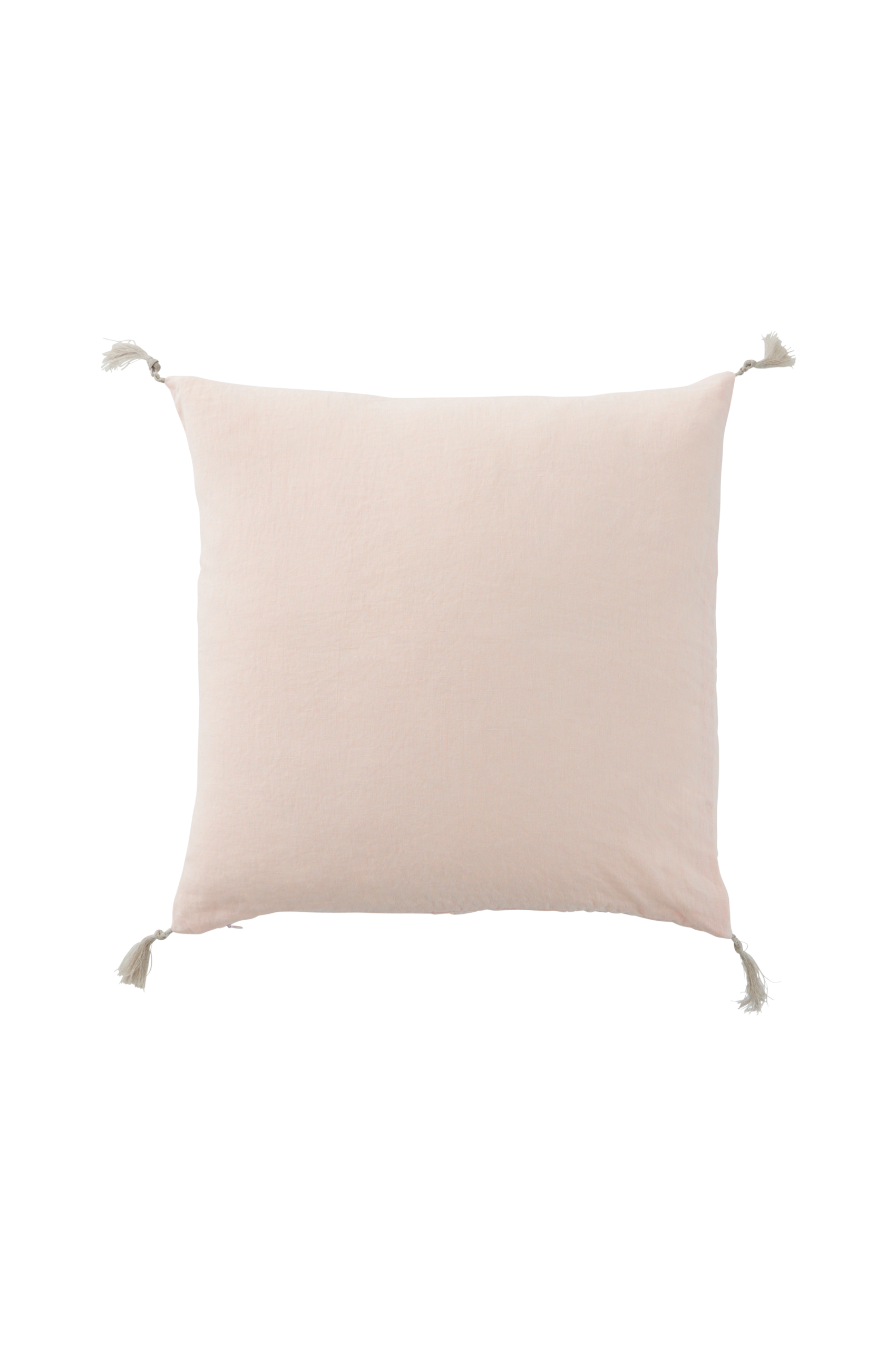 Ellos Home Putetrekk Candice Tassel i vasket lin 50x50 cm