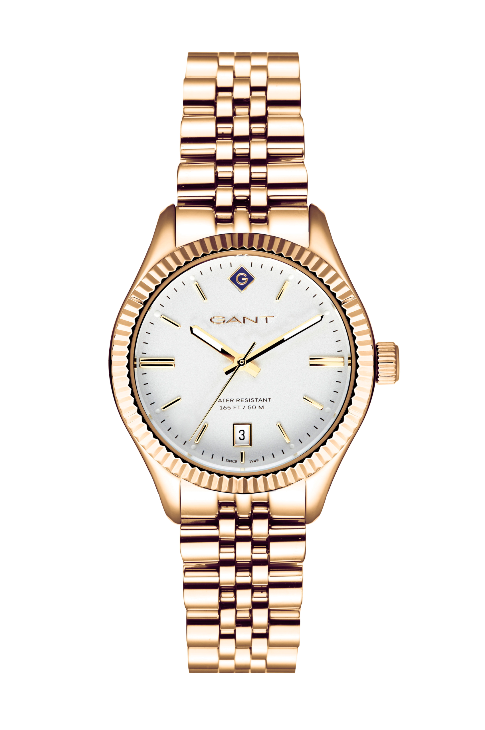 Gant Sussex IPG White/Gold