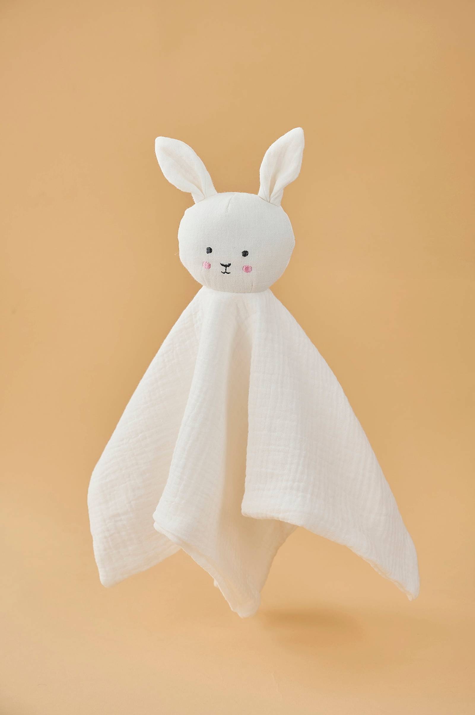 Gosedjur blankie Bunny Vit