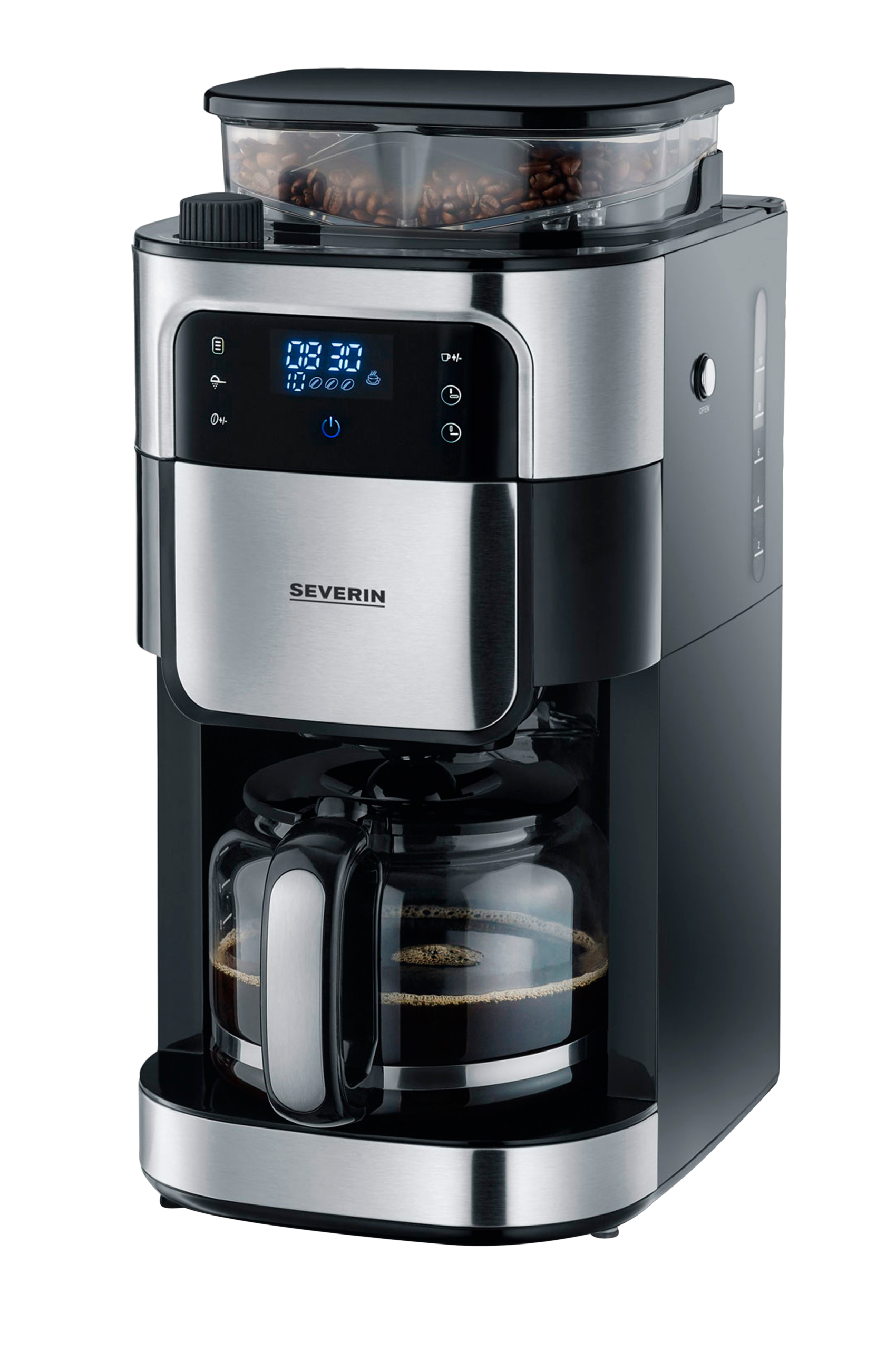 Severin Kaffebryggare med Kvarn Touch KA4813