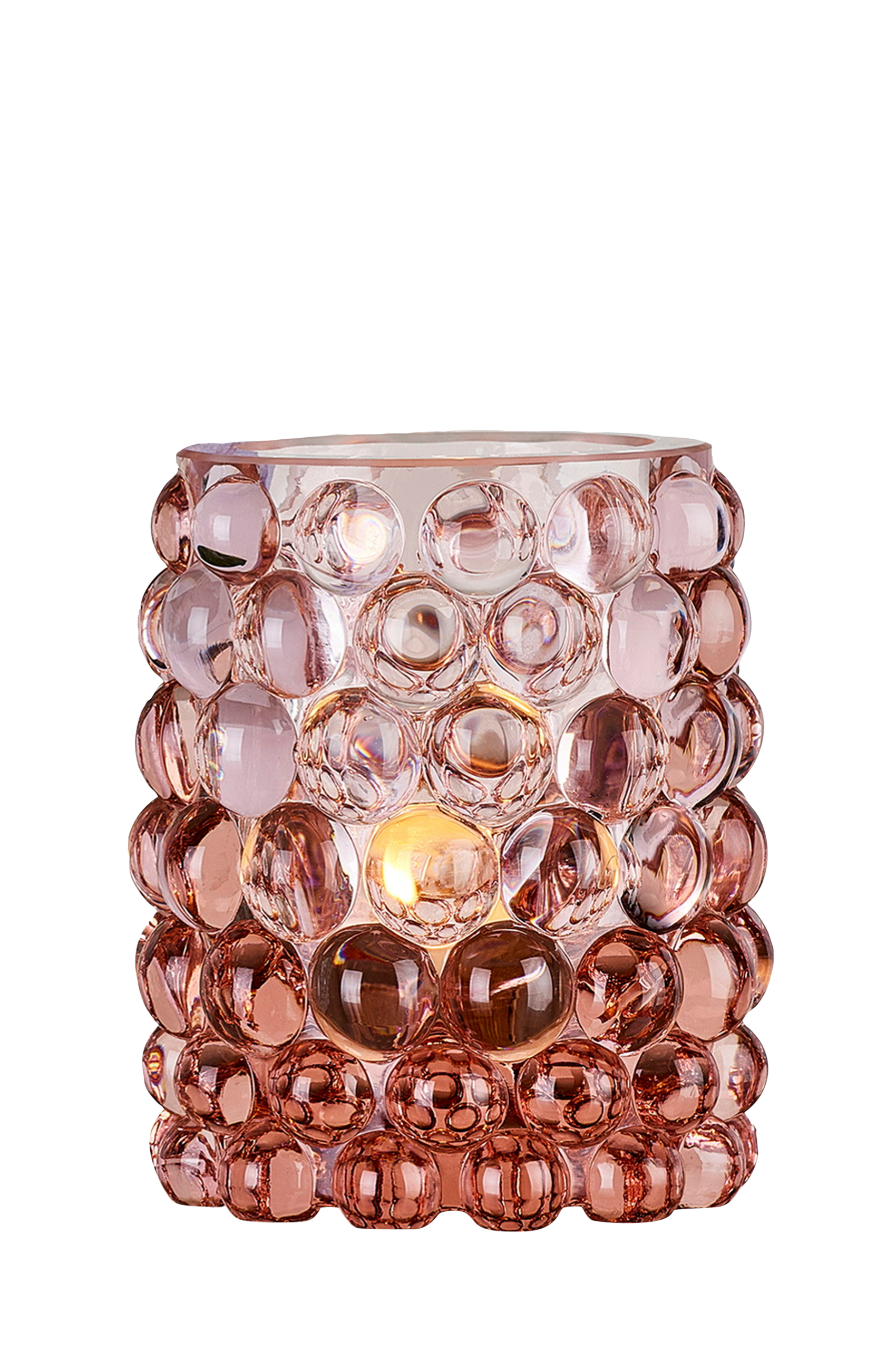 Skogsberg&Smart Ljuslykta Hurricane Lamp Boule Rosé