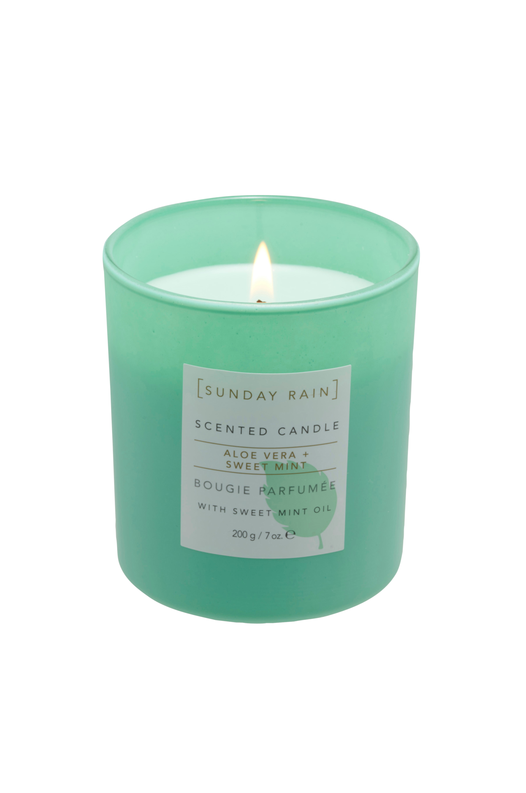 Sunday Rain Aloe & Sweet Mint Candle 200 g