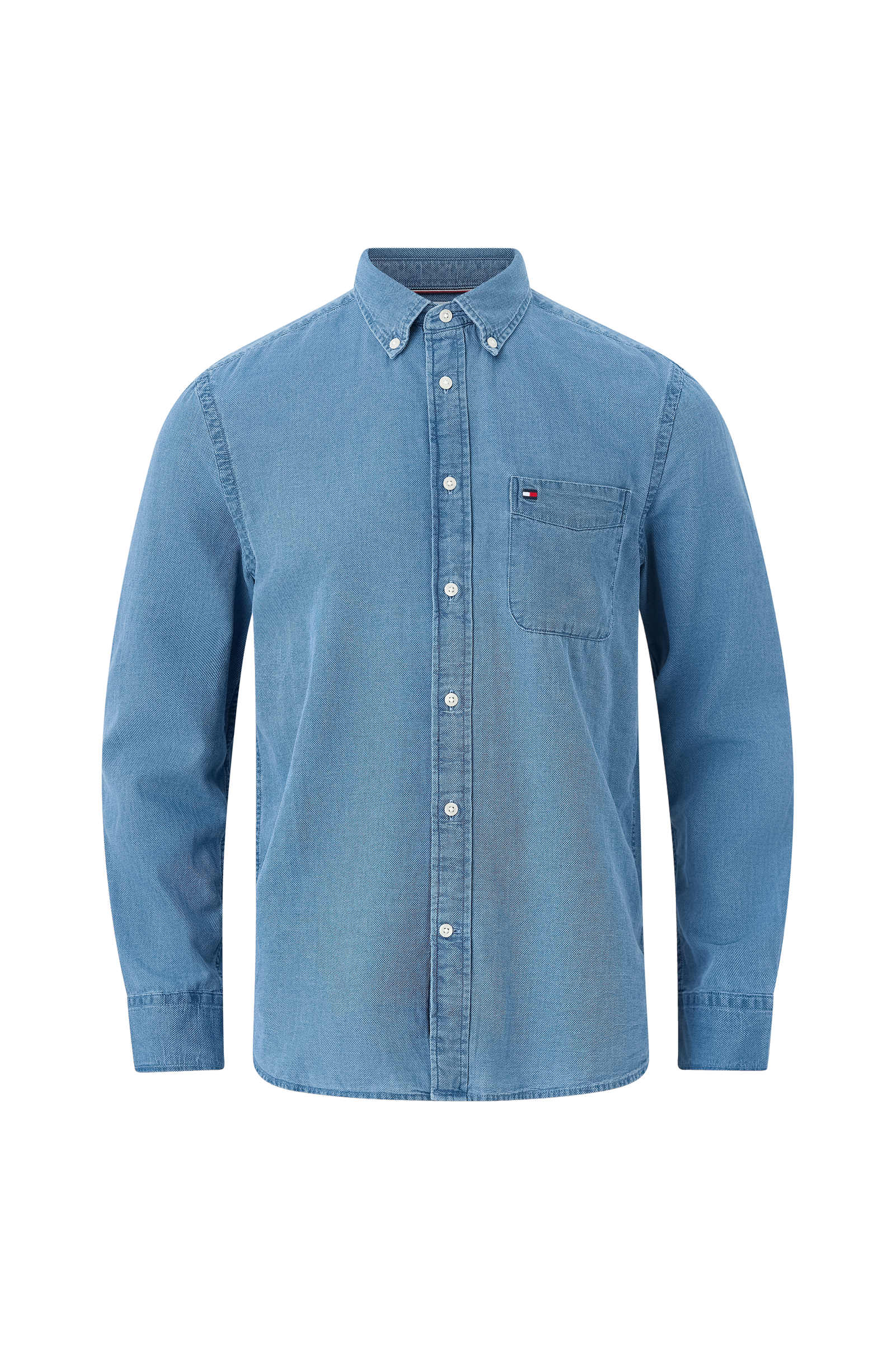 Tommy Hilfiger Skjorte Indigo Dobby Rf Shirt